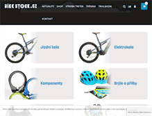 Tablet Screenshot of bikestock.cz